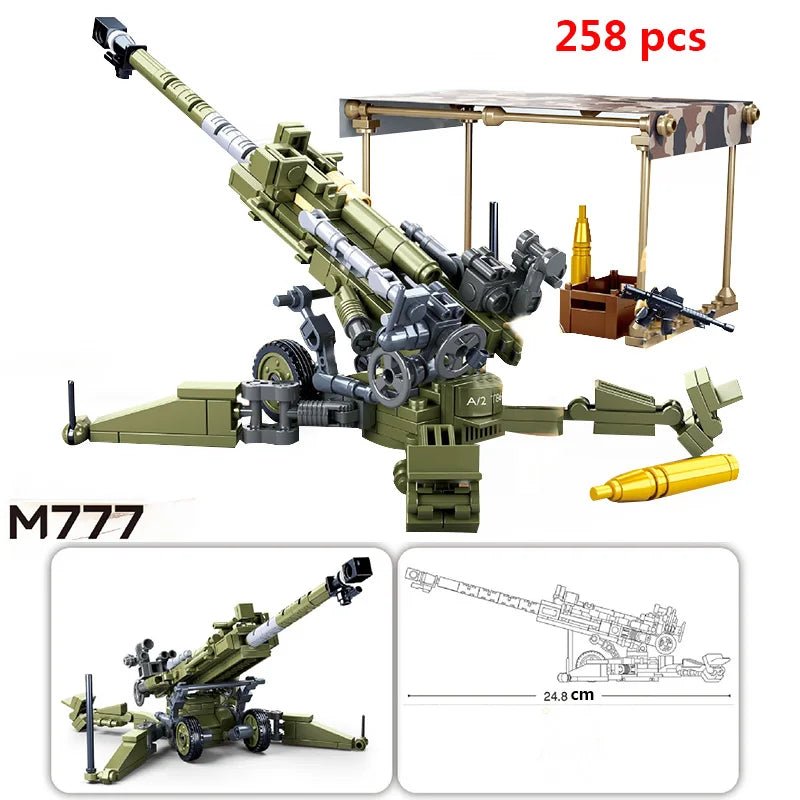 Comprehensive Modern and WW2 Military Vehicle Building Block Set - #Toys For Kids#