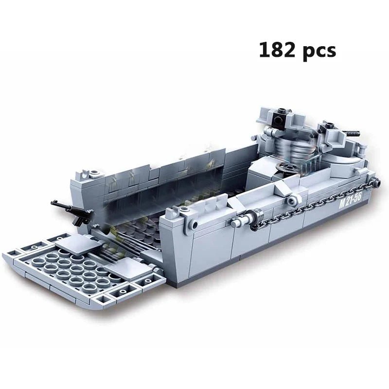 Comprehensive Modern and WW2 Military Vehicle Building Block Set - #Toys For Kids#