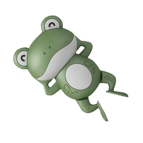 Cute Frog Baby Bath Toys Clockwork Swimming Fun for Kids - #Toys For Kids#