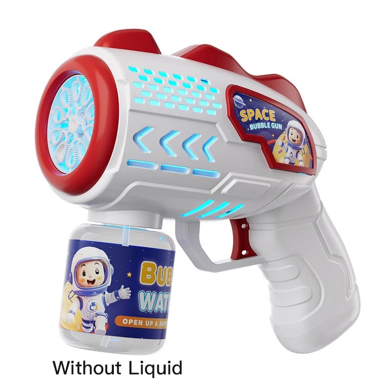 Electric Bubble Gun Automatic Soap Blower for Outdoor Fun Party - #Toys For Kids#