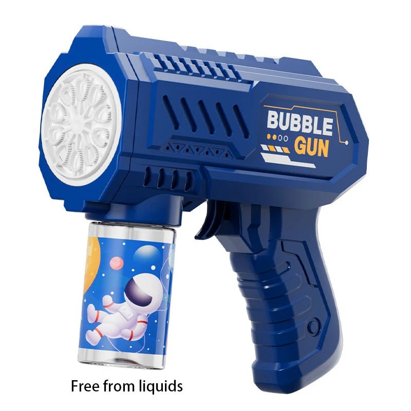 Electric Bubble Gun Automatic Soap Blower for Outdoor Fun Party - #Toys For Kids#