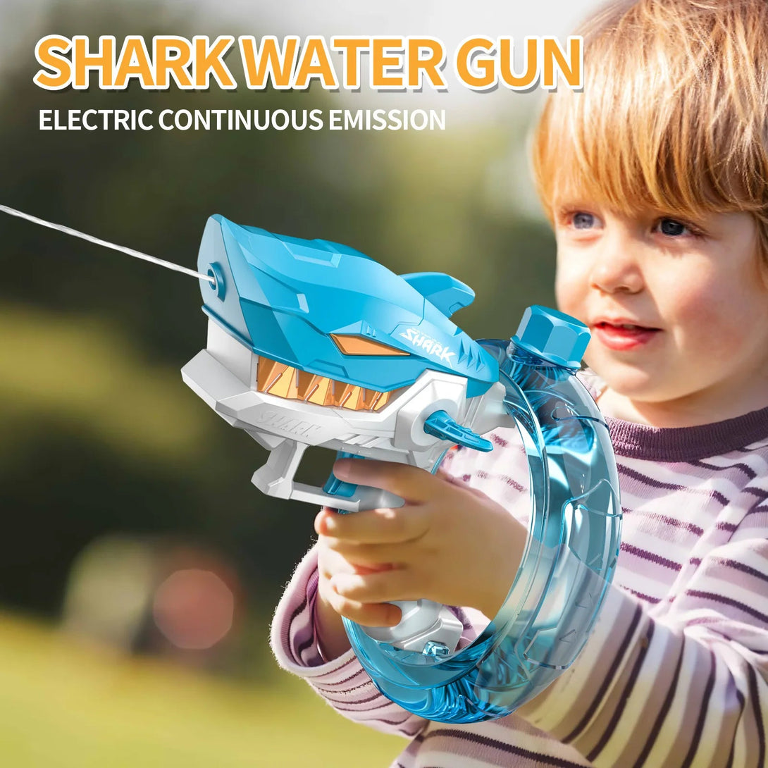 Electric Large Capacity Water Gun Fully Automatic Summer Toys - #Toys For Kids#