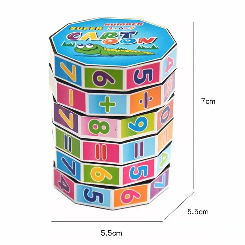 Mathematics Calculate Game Number Cube Toy For Montessori Education - #Toys For Kids#