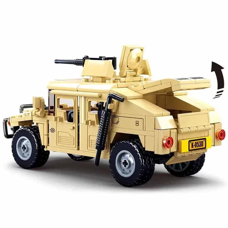 Military Humvee Battlefield Convoy Building Block Set - #Toys For Kids#