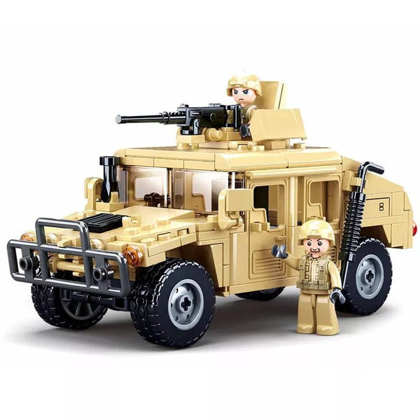 Military Humvee Battlefield Convoy Building Block Set - #Toys For Kids#