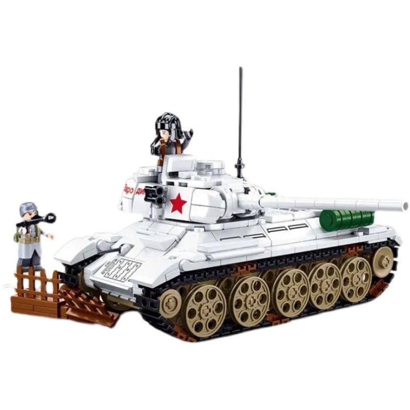 Military Realistic Medium Tank Armored Assault Building Block Set - #Toys For Kids#