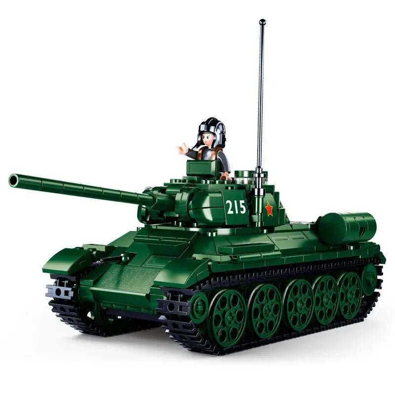 Military Realistic Medium Tank Armored Assault Building Block Set - #Toys For Kids#