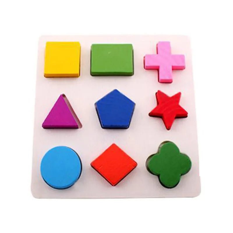 Montessori Alphabet Number Matching Wooden Puzzles For Toddler Baby - #Toys For Kids#