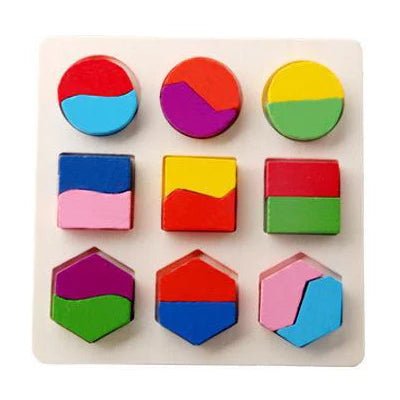 Montessori Alphabet Number Matching Wooden Puzzles For Toddler Baby - #Toys For Kids#