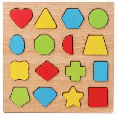 Montessori Alphabet Number Matching Wooden Puzzles For Toddler Baby - #Toys For Kids#