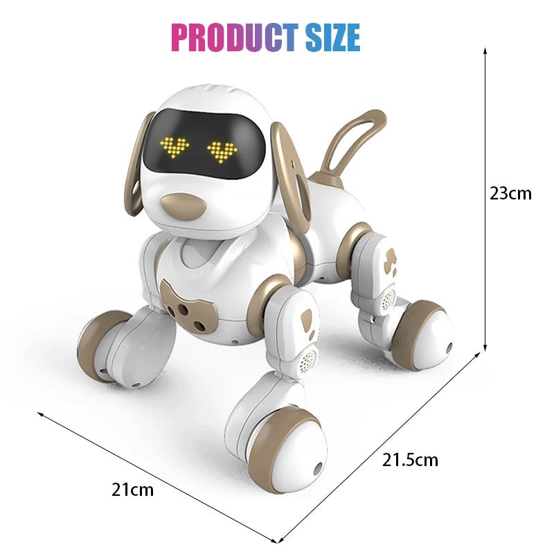 Smart RC Robot Dog Touch-sense Funny Music Voice Command Toy - #Toys For Kids#