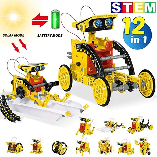 Solar Robot DIY Toy For Science Experiment STEM Education Kit for Kid - #Toys For Kids#