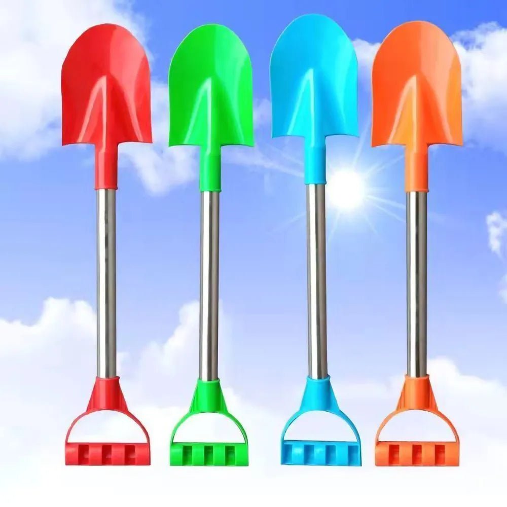 Stainless Steel Beach Shovel: Durable Outdoor Toy for Kids - #Toys For Kids#