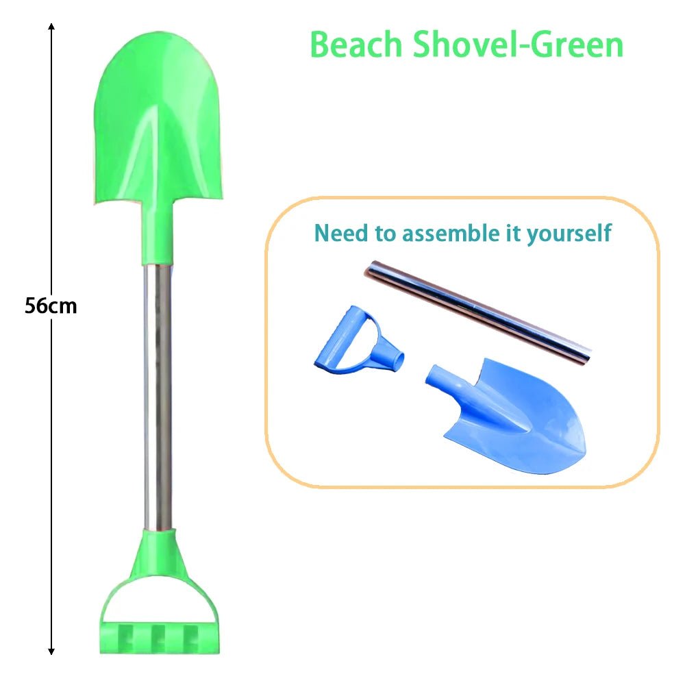 Stainless Steel Beach Shovel: Durable Outdoor Toy for Kids - #Toys For Kids#