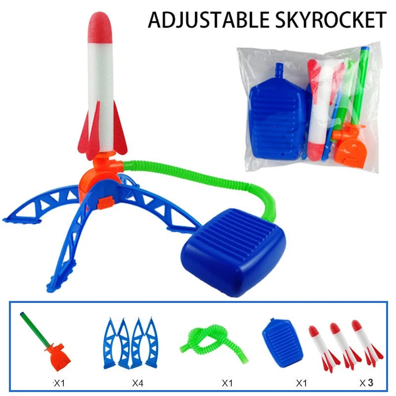 Stomp Rocket Outdoor Air-Powered Rocket Toy for Children - #Toys For Kids#