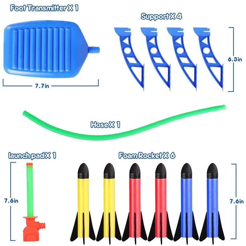 Stomp Rocket Outdoor Air-Powered Rocket Toy for Children - #Toys For Kids#