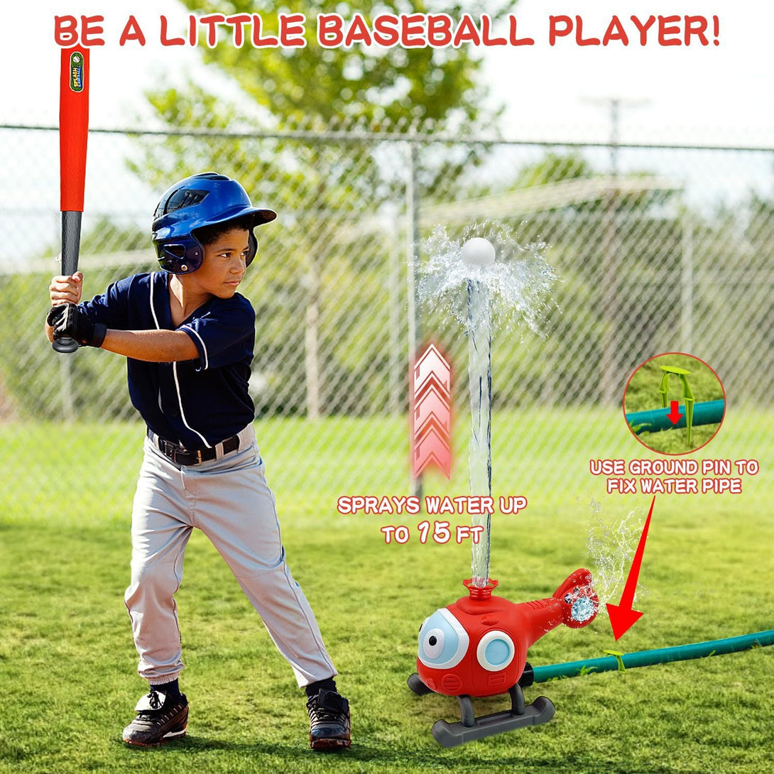 Water Spray Baseball Toys For Boys Girls Summer Backyard Party - #Toys For Kids#