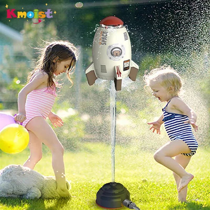 Water Spray Flying Rotating Jet Summer Outdoor Garden Toy - #Toys For Kids#