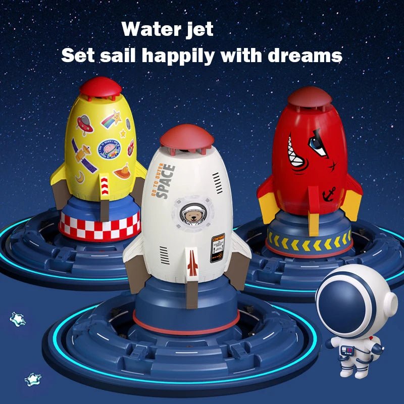 Water Spray Flying Rotating Jet Summer Outdoor Garden Toy - #Toys For Kids#